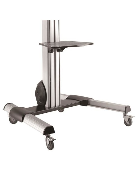 StarTech.com Carro de Transporte para Televisor de 32 a 70 Pulgadas - Carrito AV Móvil Mesa Rodante para TV VESA con Ajuste de u