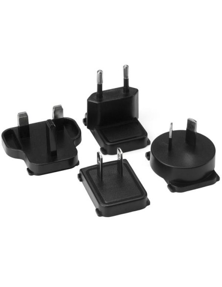 StarTech.com Adaptador de Alimentación Universal de 12V de DC 2 Amperios Adaptador de Corriente de Repuesto Negro