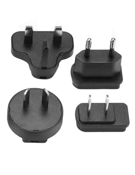 StarTech.com SVA5N3NEUA adaptador e inversor de corriente Interior Universal Negro