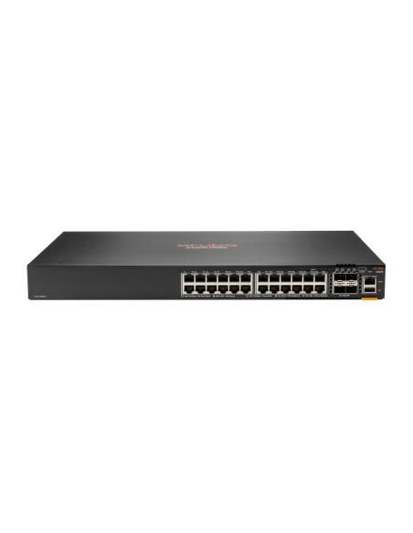 Hewlett Packard Enterprise Aruba 6200F 4SFP+ Gestionado L3 Gigabit Ethernet 10G (10/100/1000) 1U Negro