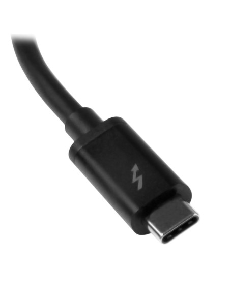 StarTech.com Adaptador Thunderbolt 3 a Thunderbolt - Negro
