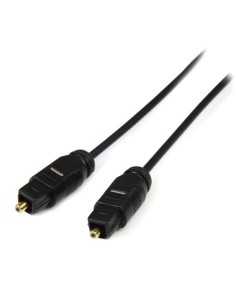 StarTech.com Cable 4.5m TosLink Audio Digital Optico SPDIF Delgado - Negro