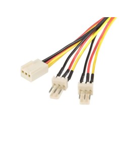 StarTech.com Cable de 30cm multiplicador divisor de alimentación TX3 para Ventiladores - Multicolor