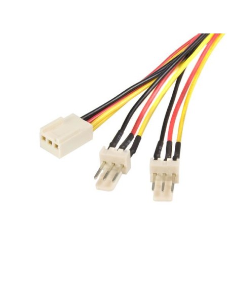 StarTech.com Cable de 30cm multiplicador divisor de alimentación TX3 para Ventiladores - Multicolor