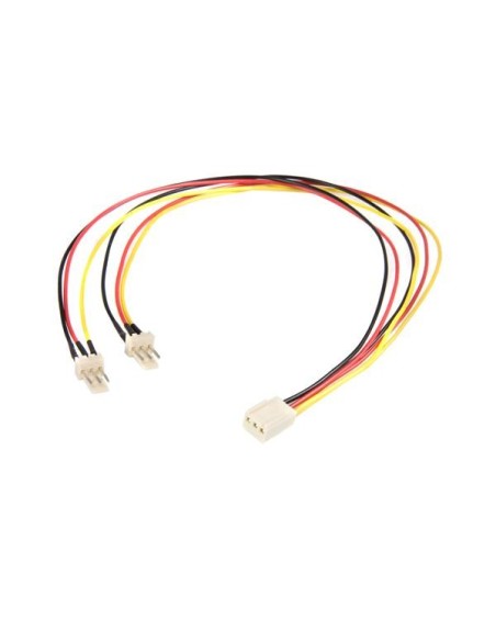 StarTech.com Cable de 30cm multiplicador divisor de alimentación TX3 para Ventiladores - Multicolor