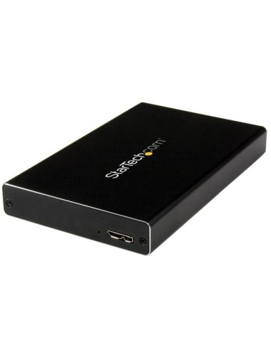 StarTech.com Caja USB 3.0 con UASP Universal para Disco Duro SATA III o IDE PATA de 2,5 Pulgadas - Negro