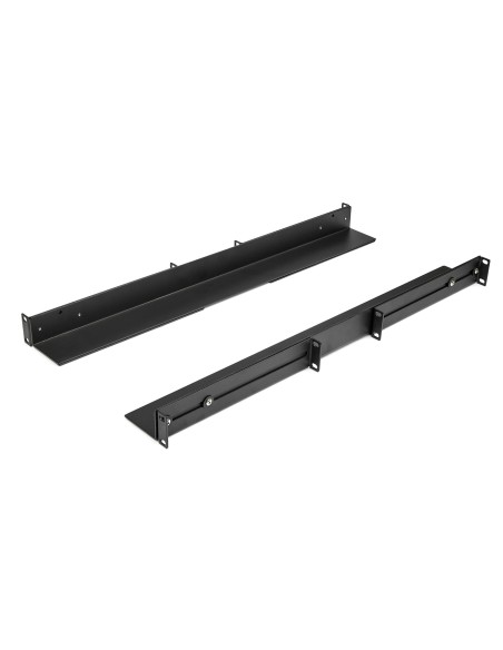 StarTech.com Rieles 1U para Rack de Servidores con Profundidad Ajustable - Negro
