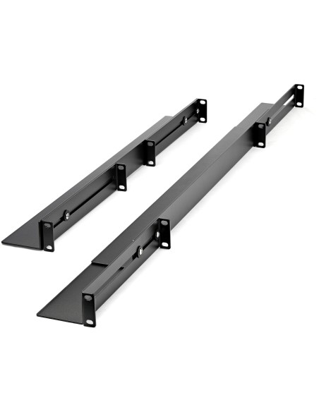 StarTech.com Rieles 1U para Rack de Servidores con Profundidad Ajustable - Negro