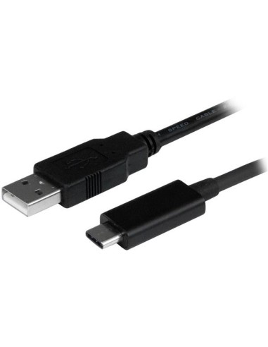 StarTech.com Cable USB 2.0 Tipo A a USB-C Macho a Macho - 1m Negro