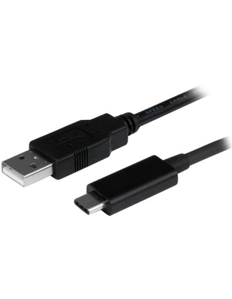 StarTech.com Cable USB 2.0 Tipo A a USB-C Macho a Macho - 1m Negro