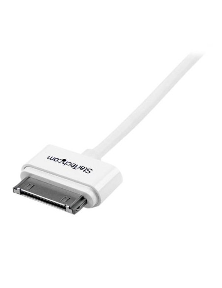 StarTech.com Cable Cargador 1m Conector Dock Connector 30 Pines de Apple a USB 2.0 iPod, iPhone y iPad USB A - Macho a Macho - B