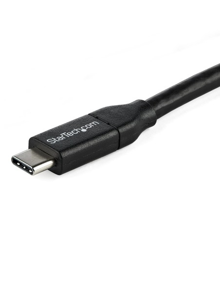 StarTech.com Cable de 1m USB-C a USB-C Macho a Macho con capacidad para Entrega de Alimentación de 5A - Cable de Carga USB-C - N