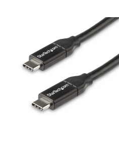 StarTech.com Cable de 50cm USB-C a USB-C Macho a Macho con capacidad para Entrega de Alimentación de 5A - Cable de Carga USBC - 