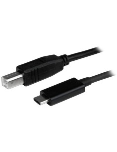 StarTech.com Cable USB Tipo-C a USB tipo-B Macho a Macho de 1m - USB 2.0 - Negro