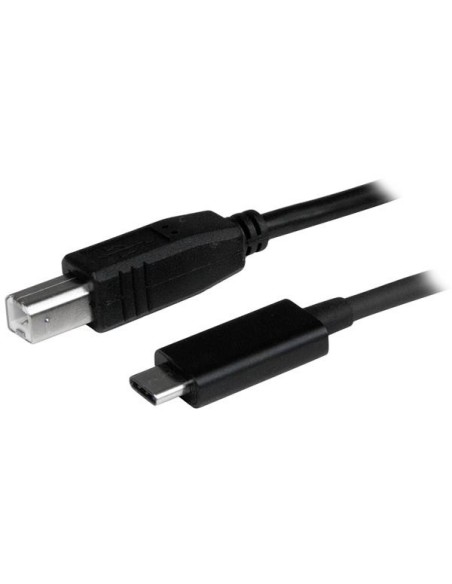 StarTech.com Cable USB Tipo-C a USB tipo-B Macho a Macho de 1m - USB 2.0 - Negro