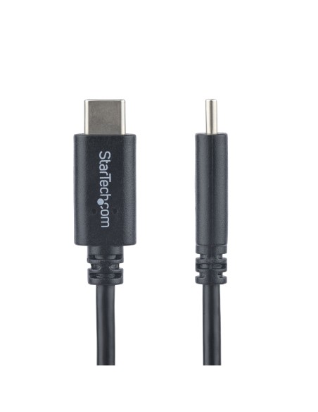 StarTech.com Cable USB-C de 2m - USB 2.0 - Macho a Macho - Negro