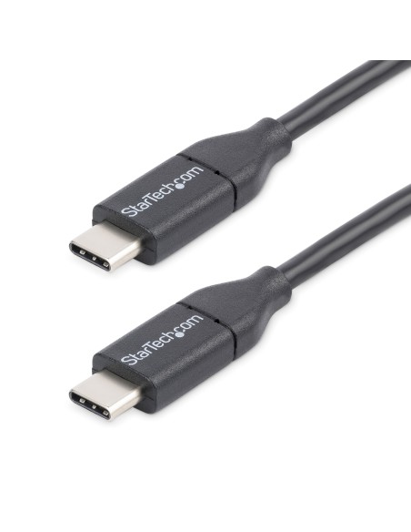 StarTech.com Cable de 0,5m USB-C Macho a Macho - Cable USB 2.0 Negro