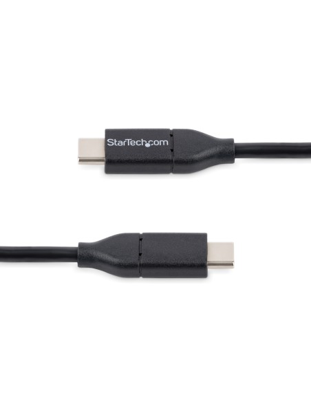 StarTech.com Cable de 0,5m USB-C Macho a Macho - Cable USB 2.0 Negro