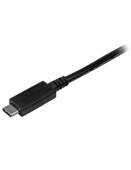 StarTech.com Cable Adaptador de 1m USB-C a Micro USB B - USB 2.0 Macho a Macho - Negro