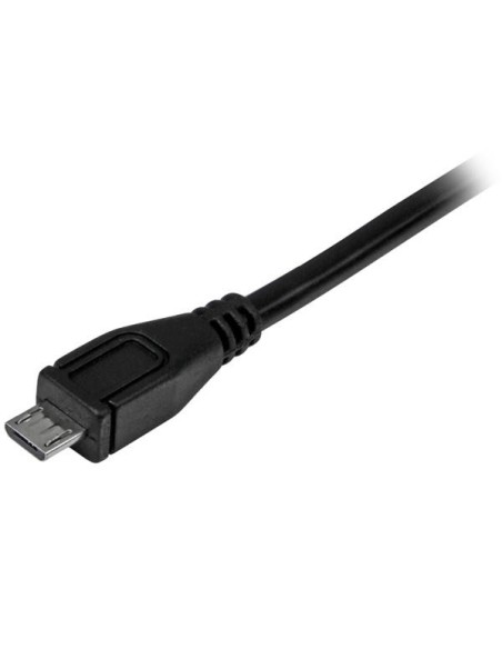 StarTech.com Cable Adaptador de 1m USB-C a Micro USB B - USB 2.0 Macho a Macho - Negro