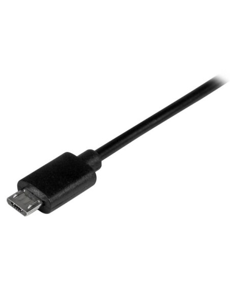 StarTech.com Cable Adaptador de 50cm USB-C a Micro USB-B - USB 2.0 macho a macho - negro