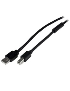 StarTech.com Cable 20 Metros USB B Macho a USB A Macho Activo Amplificado USB 2.0 - Impresora negro