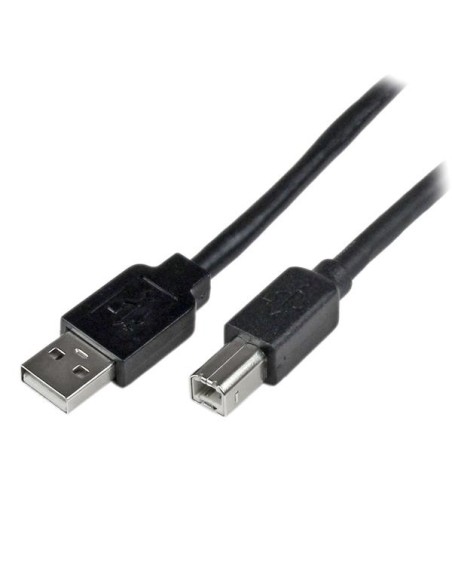 StarTech.com Cable 20 Metros USB B Macho a USB A Macho Activo Amplificado USB 2.0 - Impresora negro