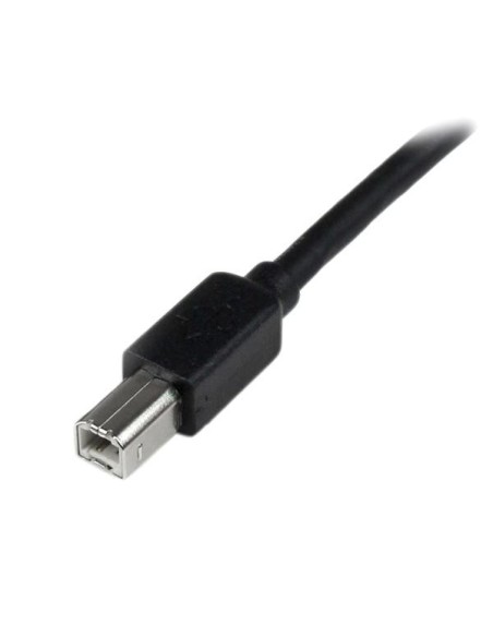 StarTech.com Cable 20 Metros USB B Macho a USB A Macho Activo Amplificado USB 2.0 - Impresora negro