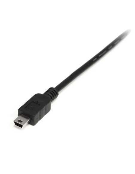 StarTech.com Cable USB de 50cm para Cámara - USB A Macho a Mini USB B Macho - Adaptador Negro