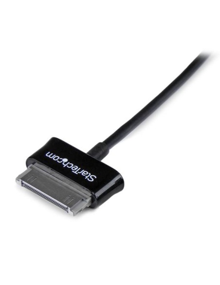 StarTech.com Cable Adaptador 2m Conector Dock USB-A macho a macho para Samsung Galaxy Tab - Negro