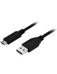 StarTech.com Cable de 1m Adaptador USB A a USB Tipo C - Macho a Macho negro