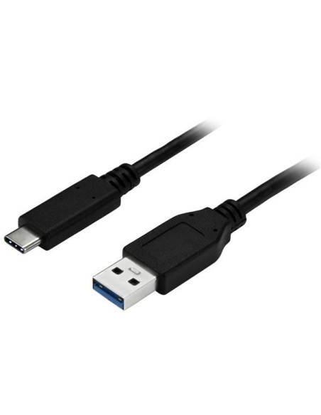StarTech.com Cable de 1m Adaptador USB A a USB Tipo C - Macho a Macho negro