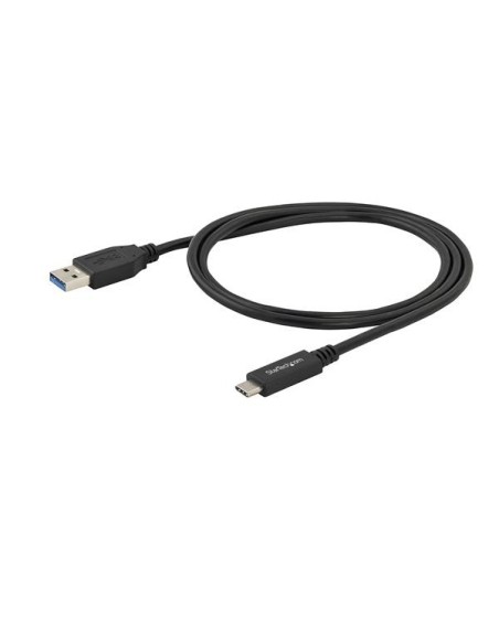 StarTech.com Cable de 1m Adaptador USB A a USB Tipo C - Macho a Macho negro