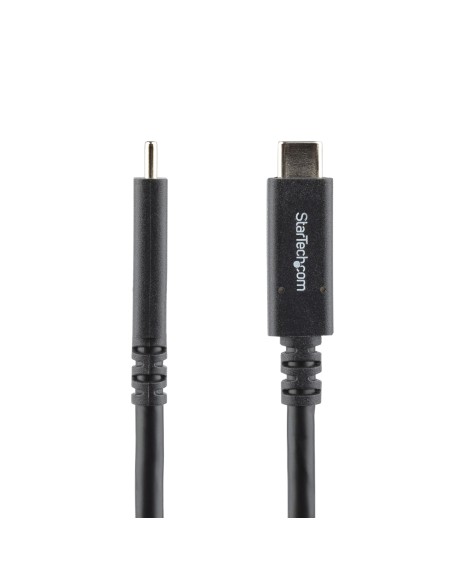 StarTech.com Cable de 1.8m USB-C a USB-C con capacidad para Entrega de Alimentación de 5A - macho a macho - negro