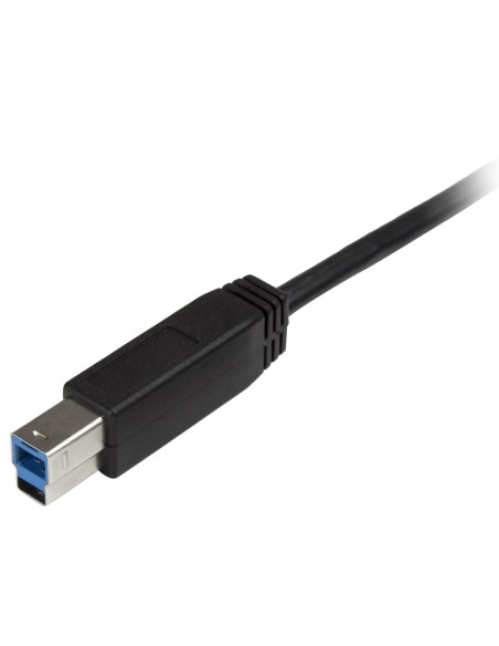 StarTech.com USB315CB2M cable 2m 3.2 Gen 1 3.1 Gen 1 USB C a USB B - macho a maho- Negro