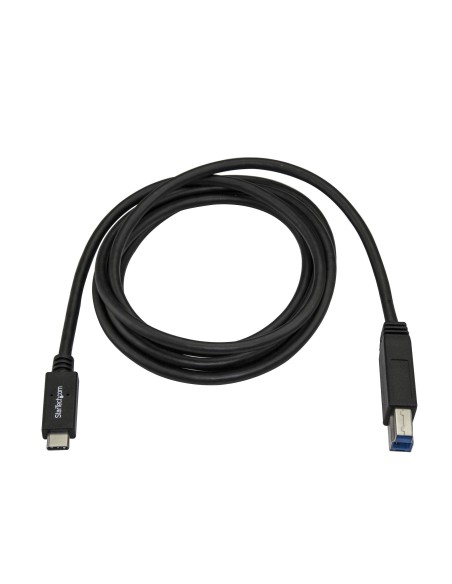 StarTech.com USB315CB2M cable 2m 3.2 Gen 1 3.1 Gen 1 USB C a USB B - macho a maho- Negro