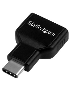 StarTech.com Adaptador USB-C a USB-A - Macho a Hembra - USB 3.0 negro
