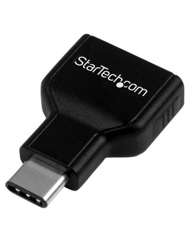 StarTech.com Adaptador USB-C a USB-A - Macho a Hembra - USB 3.0 negro