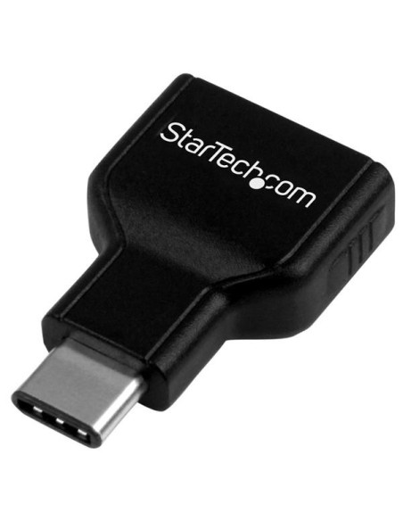 StarTech.com Adaptador USB-C a USB-A - Macho a Hembra - USB 3.0 negro