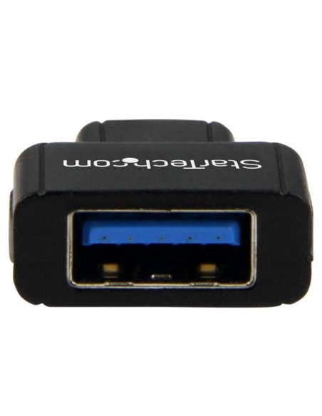 StarTech.com Adaptador USB-C a USB-A - Macho a Hembra - USB 3.0 negro
