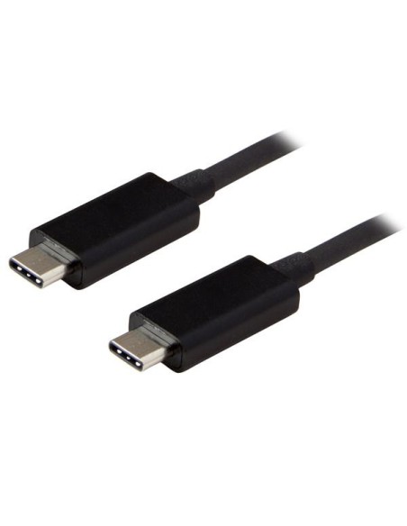 StarTech.com Cable de 1m usb 3.1 gen 2 usb tipo-c macho a usb tipo-c macho - negro