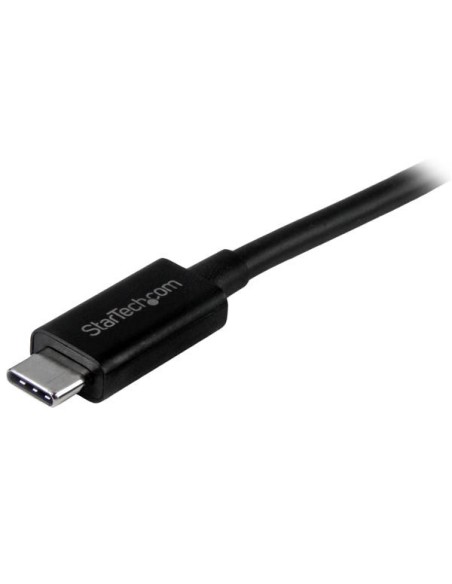 StarTech.com Cable de 1m usb 3.1 gen 2 usb tipo-c macho a usb tipo-c macho - negro