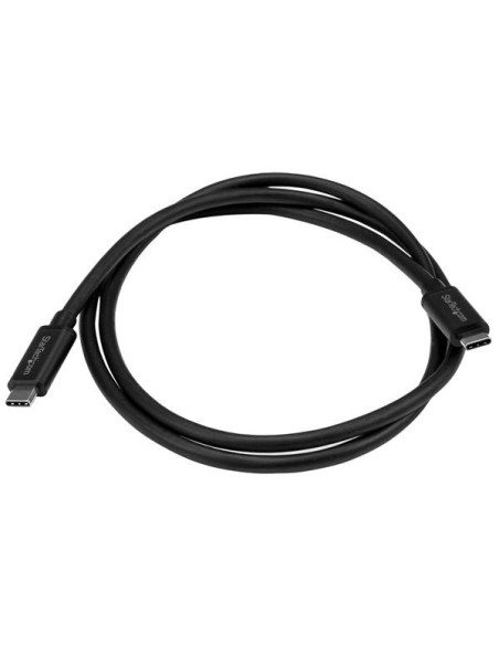StarTech.com Cable de 1m usb 3.1 gen 2 usb tipo-c macho a usb tipo-c macho - negro
