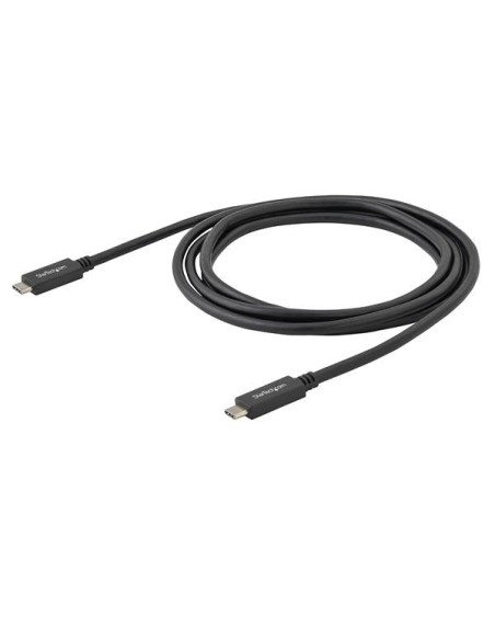 StarTech.com Cable de 0.5m USB-C a USB Type C de Carga - USB 3.1 de 10Gbps macho a macho - negro