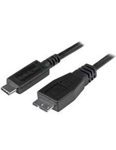 StarTech.com Cable de 1m USB 3.1 Type-C a Micro usb B macho a macho - negro