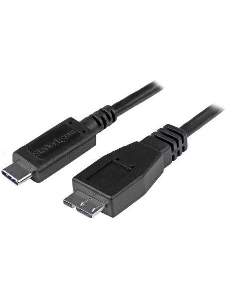 StarTech.com Cable Adaptador de 50cm USB-C a Micro USB-B - macho a macho - negro