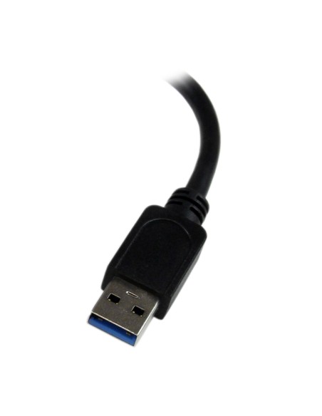 StarTech.com Adaptador de VÍ­deo Externo USB 3.0 a VGA para Mac - Tarjeta Gráfica Externa Cable - 1920x1200 1080p negro