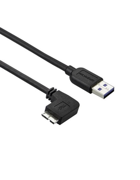 StarTech.com USB3AU2MLS cable USB 2m 3.2 Gen 1 (3.1 Gen 1) USB A a Micro-USB B macho a macho Negro