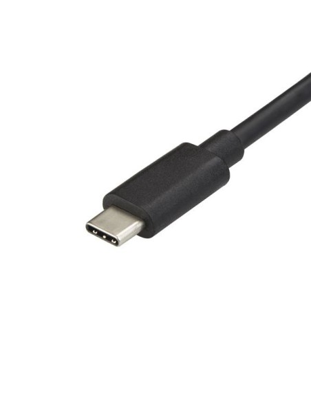 StarTech.com Cable de 1m Usb 3.0 Adaptador USB-C a eSATA - Cable Conversor USB Tipo C a eSATA - negro