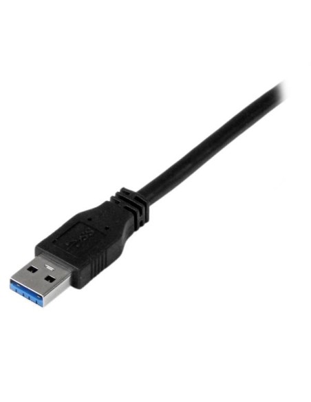 StarTech.com Cable Certificado 1m USB 3.0 Super Speed USB B Macho a USB A Macho Adaptador para Impresora - Negro